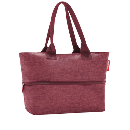 Artikelbild 2 für reisenthel® Einkaufstasche shopper e1 Kunstfaser twist maroon RJ3104, Artikelnummer 571396