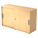 Artikelbild 1 für HAMMERBACHER Schiebetürenschrank Haziender, V1752S/3/3/SG ahorn 1 Fachboden 120,0 x 40,0 x 74,8 cm, Artikelnummer 630140