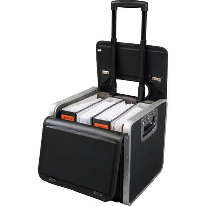 Artikelbild 2 für Alassio Pilotenkoffer PERUGIA Lederimitat schwarz 37,0 x 37,0 x 41,0 cm, Artikelnummer 380860