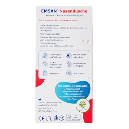 Artikelbild 6 für EMSAN Nasendusche 4083700302717 weiß, blau Kunststoff, 1 Set, Artikelnummer 450019