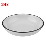 Artikelbild 1 für ID Fine Teller Modest Black Lona grau Ø 10,0 cm, 24 St., Artikelnummer 633778