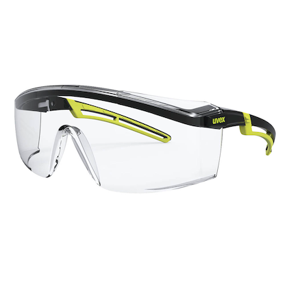 Artikelbild für uvex Schutzbrille astrospec 2.0 schwarz, lime, 1 St., Artikelnummer 158927