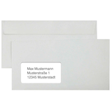 Artikelbild 1 für kaenguruh the world of paper Briefumschläge DIN lang mit Fenster grau haftklebend 25 St., Artikelnummer 736318