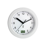 Artikelbild 1 für TFA® Funkwanduhr 60.3501 weiß silber Aluminium, Ø 17,0 cm, Artikelnummer 914883