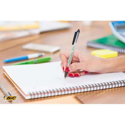 Artikelbild 4 für BIC Kugelschreiber ECOlutions® Clic Stic™ transparent/blau, Schreibfarbe: blau, 1 St., Artikelnummer 287495