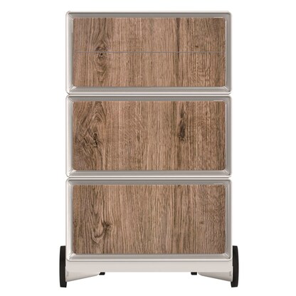 Artikelbild 3 für PAPERFLOW easyBox Industrial Rollcontainer weiß, bunt 61881 4 Auszüge 39,0 x 43,6 x 64,2 cm, Artikelnummer 214847