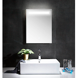 Artikelbild 1 für POSSEIK Spiegel mit Beleuchtung weiß 45,0 x 3,2 x 60,0 cm, Artikelnummer 667186