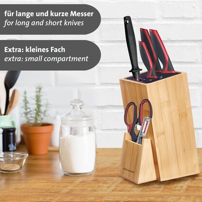 Artikelbild 5 für WESTMARK Messerblock braun, 1 St., Artikelnummer 996759