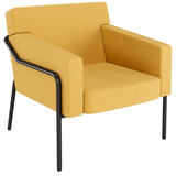 Artikelbild 1 für medso powered by PAPERFLOW Sessel MEDSO L gelb schwarz Stoff 75,0 x 74,3 x 73,6 cm, 1 St., Artikelnummer 522849