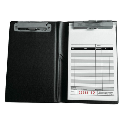 Artikelbild 2 für SIGEL Klemmbrettmappe KC626 DIN A6 schwarz Kunststoff, 1 St., Artikelnummer 894493