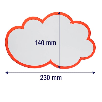 Artikelbild 3 für FRANKEN Moderationskarten weiß, rot 14,0 x 23,0 cm, 20 St., Artikelnummer 536603
