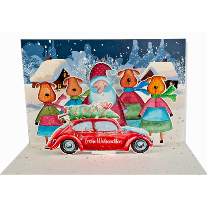 Artikelbild 7 für LUMA Weihnachtskarte Frohe Weihnachten LU POPUP 05 bunt, 1 St., Artikelnummer 716157