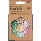 Artikelbild 1 für folia Perlen-Set Rocailles pastell mehrfarbig, Artikelnummer 130569