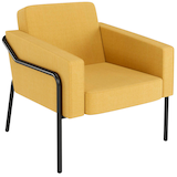 Artikelbild 1 für medso powered by PAPERFLOW Sessel MEDSO L gelb schwarz Stoff 75,0 x 74,3 x 73,6 cm, 1 St., Artikelnummer 522601