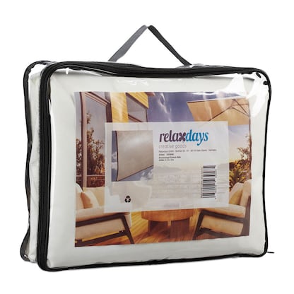 Artikelbild 3 für relaxdays Sonnensegel dreieckig weiß 3,0 x 3,0 m, Artikelnummer 770814