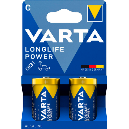 Artikelbild 2 für VARTA Batterien LONGLIFE Power Alkali-Mangan Baby C 1,5 V, 2 St., Artikelnummer 552899