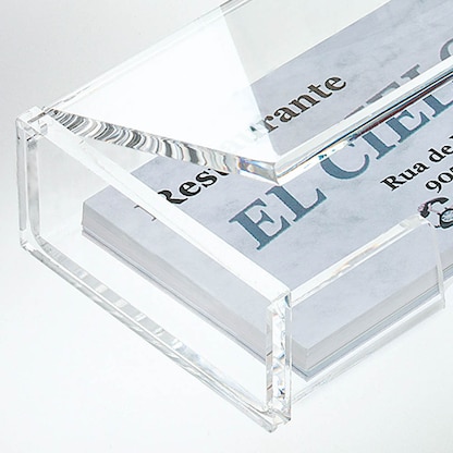 Artikelbild 4 für SIGEL Visitenkartenbox glasklar, für bis zu 80 Visitenkarten, Artikelnummer 694810