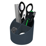 Artikelbild 1 für helit Stiftehalter the green cross blau Kunststoff 4 Fächer 11,0 x 11,0 x 10,5 cm, Artikelnummer 823771