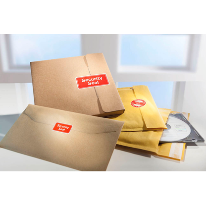 Artikelbild 3 für AVERY Zweckform Sicherheitssiegel 7311 rot »Security Seal« 38,0 x 20,0 mm, 200 Etiketten , Artikelnummer 431945