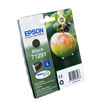 Artikelbild 2 für EPSON T1291L (Apfel) schwarz Druckerpatrone, Artikelnummer 546010