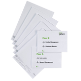 Artikelbild 1 für DURABLE Einsteckschilder für Namensschilder DOOR SIGN REFILL 14,8 x 21,0 cm, 20 St., Artikelnummer 330107