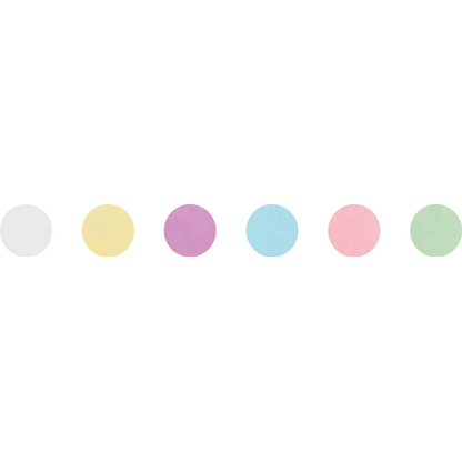 Artikelbild 2 für folia Stempelkissen pastell weiß, hellgelb, flieder, hellblau, rosa, hellgün 6x 2,4 x 2,4 cm, 1 Pack, Artikelnummer 479404