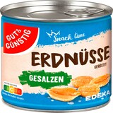 Artikelbild 1 für GUT&GÜNSTIG geröstet & gesalzen Erdnüsse 200,0 g, Artikelnummer 990919
