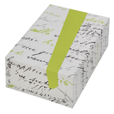 Artikelbild 1 für JUNG SCHÖNER VERPACKEN Geschenkpapier Lirica Schrift mehrfarbig beidseitig bedruckt, 20,0 m, Artikelnummer 154649