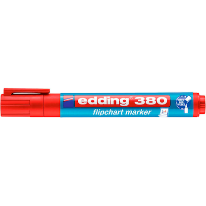 Artikelbild 11 für edding 380 Flipchart-Marker farbsortiert 1,5 - 3,0 mm, 4 St., Artikelnummer 541441