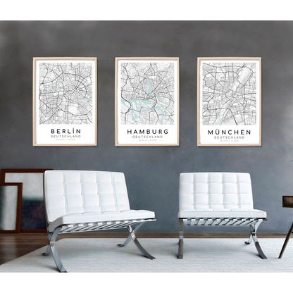 Artikelbild 4 für LUMA Poster-Set Stadtplan, Karton, Artikelnummer 114896