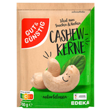 Artikelbild 1 für GUT&GÜNSTIG Cashewkerne naturbelassen 200,0 g, Artikelnummer 989083