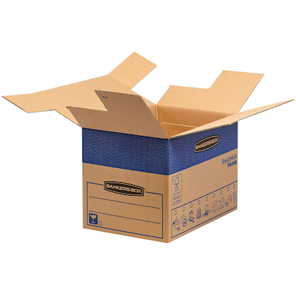 Artikelbild 3 für Bankers Box Umzugskartons SmoothMove FastFold 42,9 x 32,7 x 31,0 cm, 5 St., Artikelnummer 539033