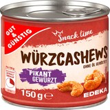 Artikelbild 1 für GUT&GÜNSTIG Würzcashews pikant gewürzt 150,0 g, Artikelnummer 988156
