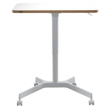 Artikelbild 4 für LEITZ Ergo höhenverstellbarer Schreibtisch weiß rechteckig, 4-Fuß-Gestell weiß 80,0 x 60,0 cm, Artikelnummer 401509