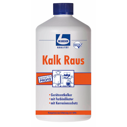 Artikelbild für DR.BECHER Kalk Raus Entkalker 1,0 l, Artikelnummer 417806