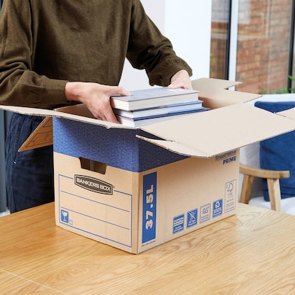 Artikelbild 7 für Bankers Box Umzugskartons SmoothMove FastFold 42,9 x 32,7 x 31,0 cm, 5 St., Artikelnummer 539033