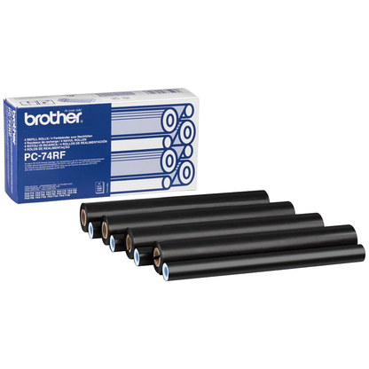 Artikelbild für brother PC-74RF schwarz Thermo-Druckfolien, 4 Rollen, Artikelnummer 716001