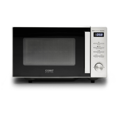 Artikelbild 2 für caso® M 20 Ceramic Gourmet Mikrowelle 700 W silber, Artikelnummer 493037
