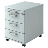 Artikelbild 1 für HAMMERBACHER Solid AC30 Rollcontainer lichtgrau 4 Auszüge 42,8 x 58,0 x 59,0 cm, Artikelnummer 399358