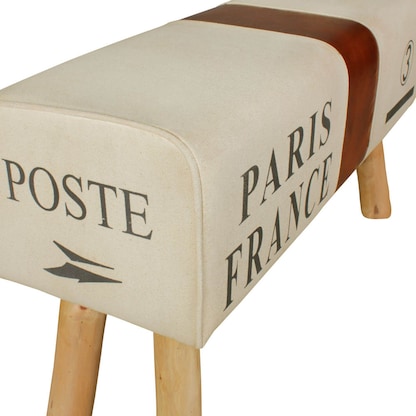 Artikelbild 4 für WOHNLING Sitzbank WL5.104 braun Leder 91,0 cm, Artikelnummer 545113