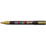 Artikelbild 1 für uni-ball POSCA PC-3M Acrylstift gold 0,9 - 1,3 mm, 1 St., Artikelnummer 106759