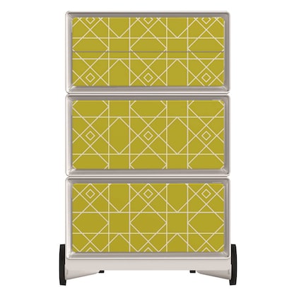 Artikelbild 3 für PAPERFLOW easyBox Vintage Rollcontainer weiß, bunt 60859 4 Auszüge 39,0 x 43,6 x 64,2 cm, Artikelnummer 215497