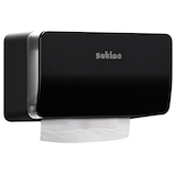 Artikelbild 1 für Satino Papierhandtuchspender HYGINITY 333429 schwarz Kunststoff, 1 St., Artikelnummer 663199