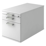 Artikelbild 1 für HAMMERBACHER Solid TC20 Rollcontainer weiß 3 Auszüge 42,8 x 80,0 x 51,2 cm, Artikelnummer 399446