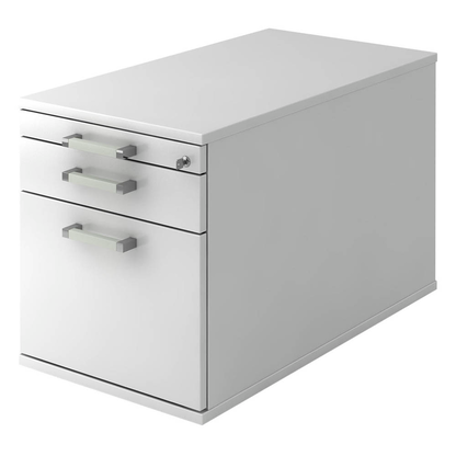 Artikelbild für HAMMERBACHER Solid TC20 Rollcontainer weiß 3 Auszüge 42,8 x 80,0 x 51,2 cm, Artikelnummer 399446