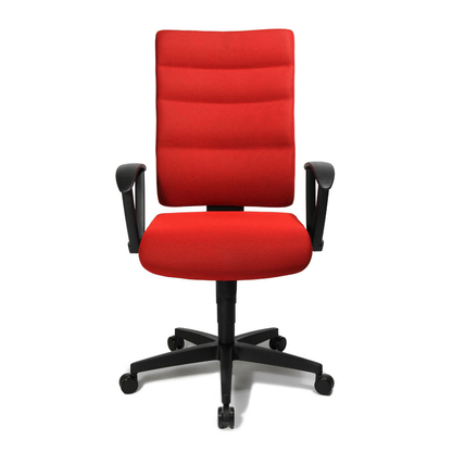 Artikelbild 7 für office discount Bürostuhl Unni Med, UNNI MED BC1 Stoff rot, Gestell schwarz, Artikelnummer 367781