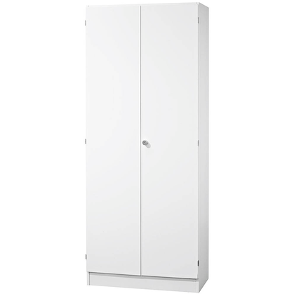 Artikelbild für HAMMERBACHER Aktenschrank Haziender, V6100/W/W/SG weiß 4 Fachböden 80,0 x 42,0 x 200,4 cm, Artikelnummer 792556