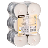 Artikelbild 1 für STARPAK Teelichter weiß, 24 St., Artikelnummer 840581