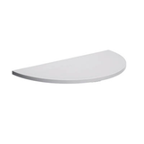 Artikelbild 1 für SODEMATUB Verbindungsplatte lichtgrau, halbrund 80,0 x 40,0 x 1,9 cm, Artikelnummer 493007