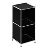 Artikelbild 1 für viasit Aktenregal System4 schwarz 40,4 x 40,4 x 80,7 cm, 1 St., Artikelnummer 214262